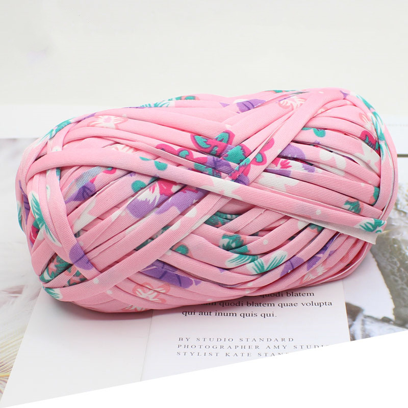 Wool color cloth thread handmade Hyun-A with woven bag yarn fancy segment dyed cloth hook wool wholesale