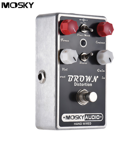 Picture of MOSKYAUDIO guitar effector manual effector BROWN DISTORTION manufacturer wholesale