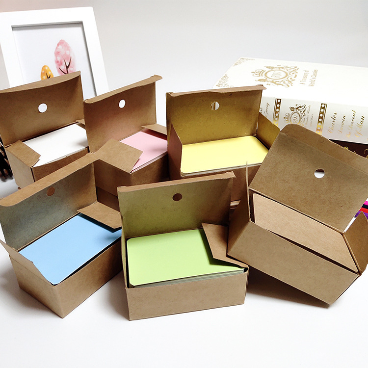 Factory in stock wholesale card paper 100 blank word card pinyin card small size notepad greeting card book