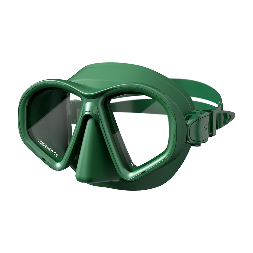 Picture of Free diving glasses myopia lens diving mirror camera bracket silicone snorkeling mirror snorkeling equipment
