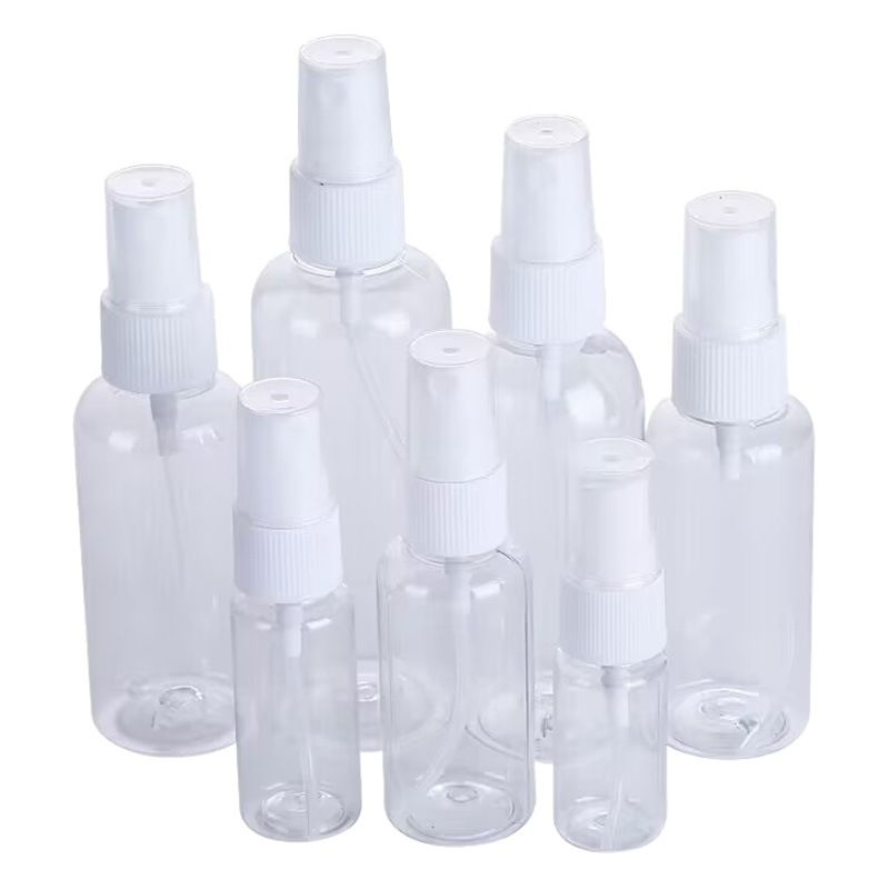 Wholesale 30ml50ml100ml ml transparent spray bottle pet plastic bottle small watering can alcohol spray sub-pack