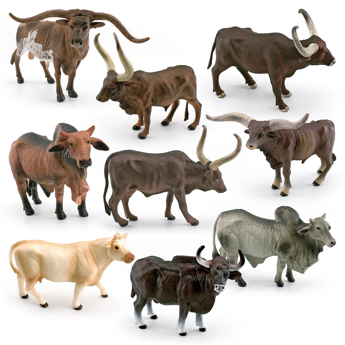 Picture of Source manufacturer simulation Texas Longhorn cattle Vatusi cow tumor cattle Charolais cattle Gore cattle model