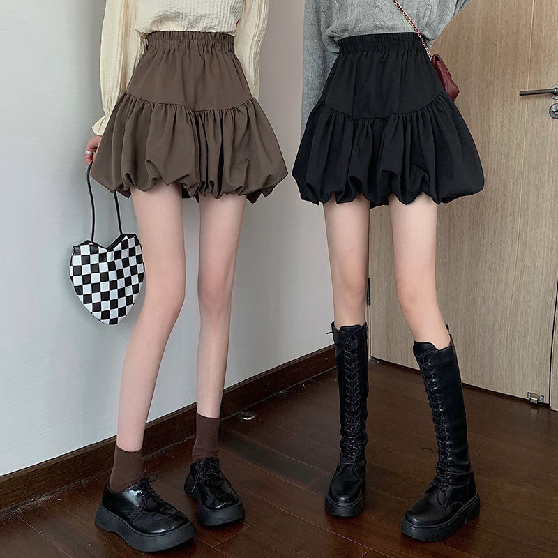 2025 New Design Fluffy Short Skirt Sweet and Spicy Skirt Spring and Autum A-Line Skirt Summer Chic Women's Clothing