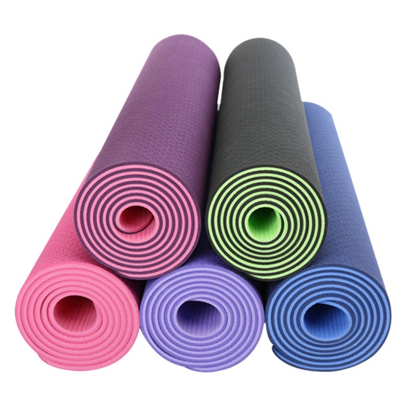 Tpe yoga mat manufacturers environmental protection wholesale non-slip sports yoga fitness non-slip household women's shock absorption sound insulation mat