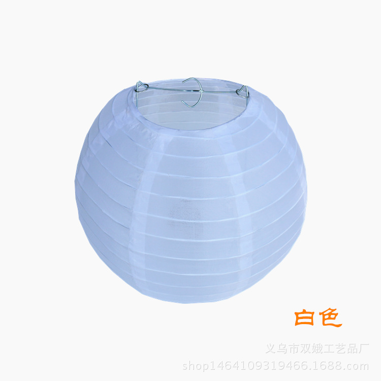 Picture of Colorful cloth lantern outdoor waterproof sunscreen silk lantern Mid-Autumn Festival Lantern Festival garden set lantern lampshade