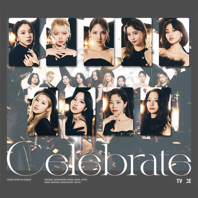 Picture of TW JAPAN 4th ALBUM "Celebrate" Day Special Card Personal Photograph of Peripheral Small Cards