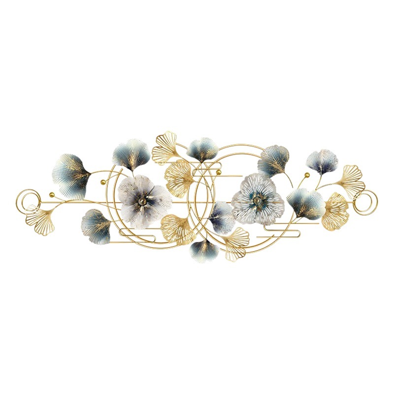 Retail wrought iron wall decoration background wall hanging wall hanging light luxury living room creative sofa background disassembly and assembly cross-border