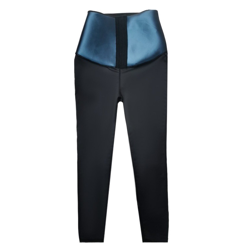 Factory Batch Waist Thickened Half-Coated Sweat Pants Women's Fitness Shaper Pants High Waist Buckle Hip Tight Abdominal Pants Yoga Pants