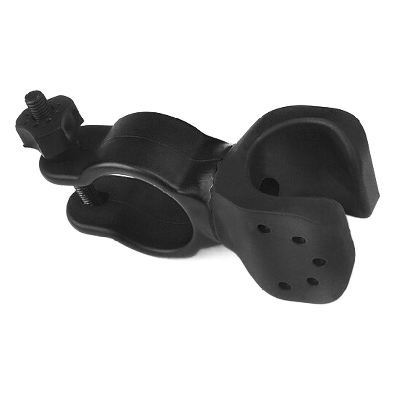 Cross-border Speedway Rotating Front Lamp Stand Bicycle Flashlight Clip Bracket Strong Light Flashlight Clip 40g