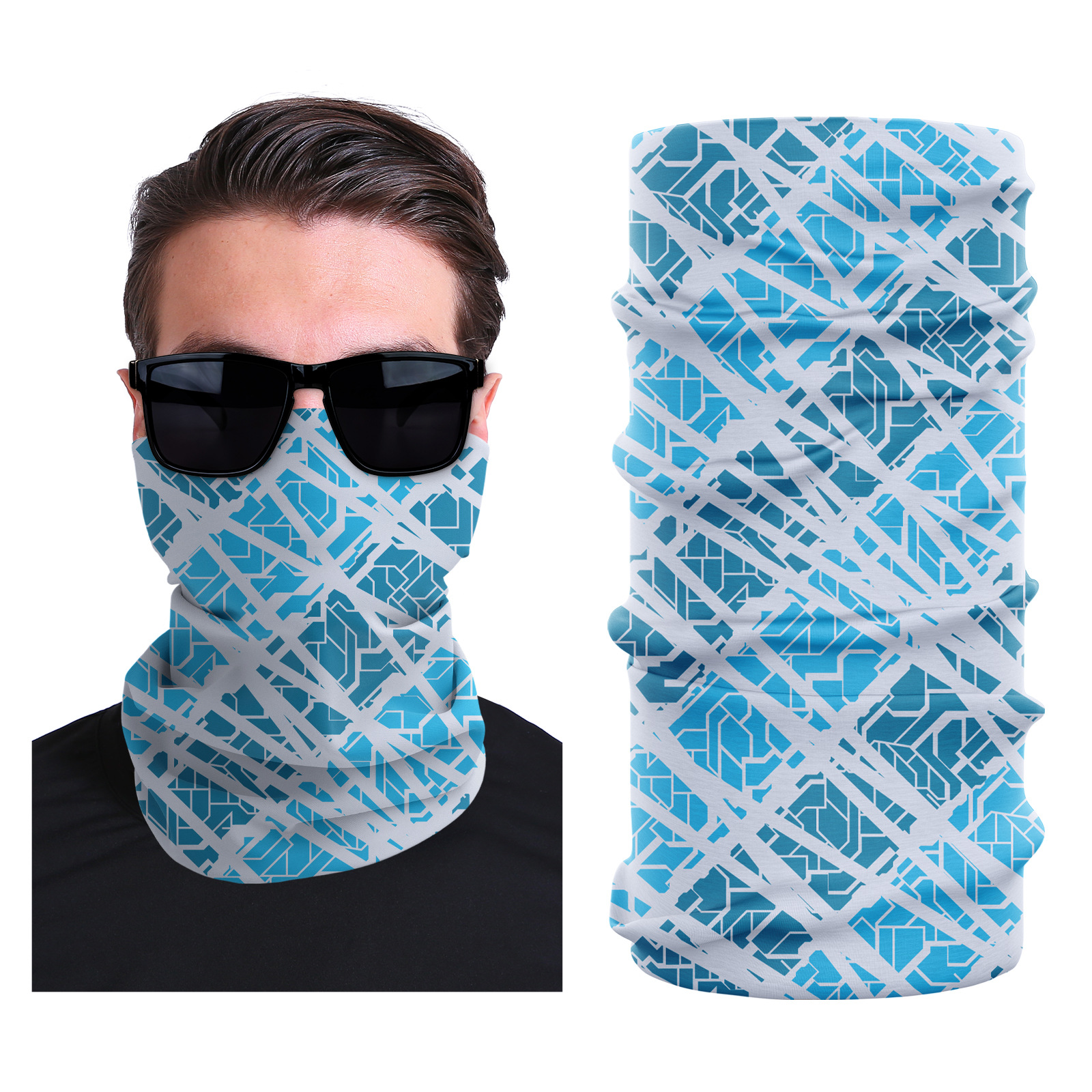 Picture of Xunhui magic scarf outdoor scarf mountaineering riding scarf high elastic seamless Ice Silk face towel cross-border bandana
