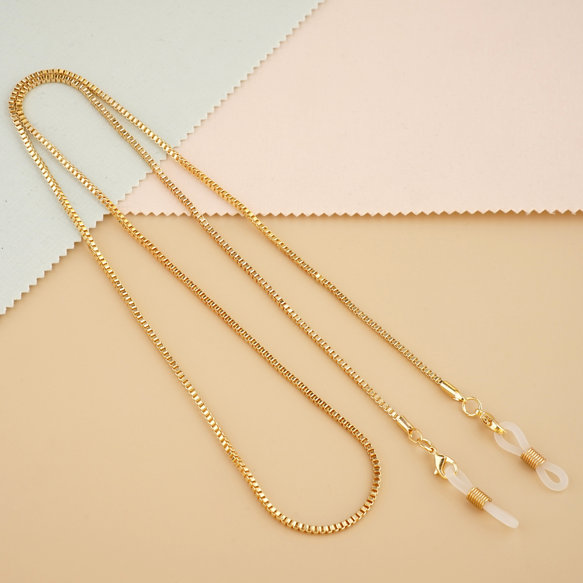 Picture of Sunglasses Accessories Hanging Chain Metal Presbyographic Sunglasses Glasses Chain Lanyard Glasses Rope Chain Venetian Glasses Chain