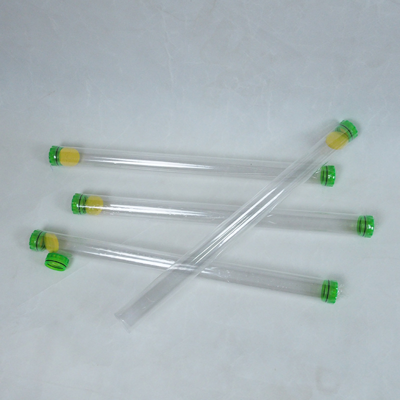 Fishing gear wholesale fish float transparent tube PVC plastic float tube transparent float barrel float tube thickened test drift tube