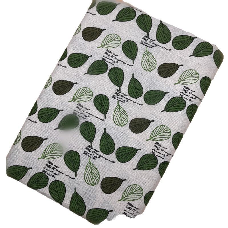 Picture of Popular fresh linen fabric cotton and linen printed linen cloth wholesale tablecloth bags cloth banana