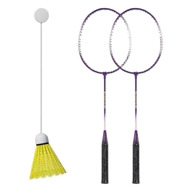 Badminton trainer single singles practice sports fitness elastic ball trainer spinning ball Power Trainer