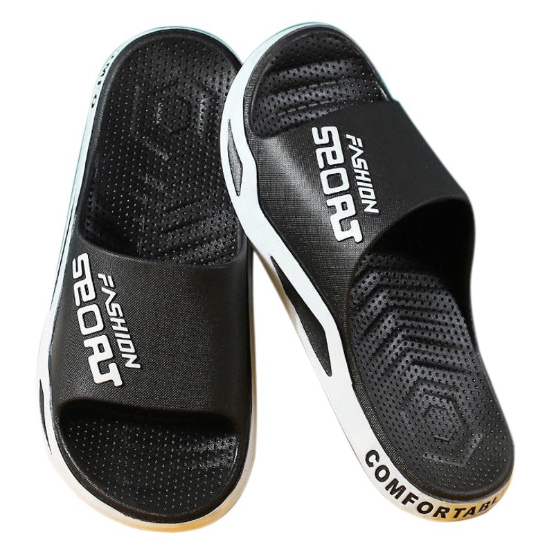 Picture of New Men's Slippers Wholesale Summer Household Non-slip Thick Bottom Indoor Home Bathroom Slippers Men's Slippers