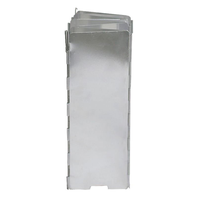 Outdoor Foldableing Cassette Stove Aluminum Alloy Windshield Camping Picnic Cooking Flat Gas Stove Alcohol Stove Stove Windshield