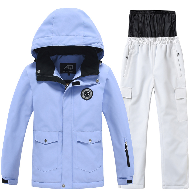 Picture of New Children's Ski Suit suit Boys and Girls Winter Outdoor Waterproof Warm Thickened Children's Ski Suit