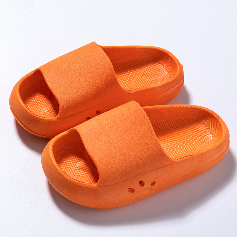 Picture of EVA Children's Slippers Cute Cartoon Boys and Girls Baby Children's Bean Shoes Big Children's Parent-Child Summer Slippers