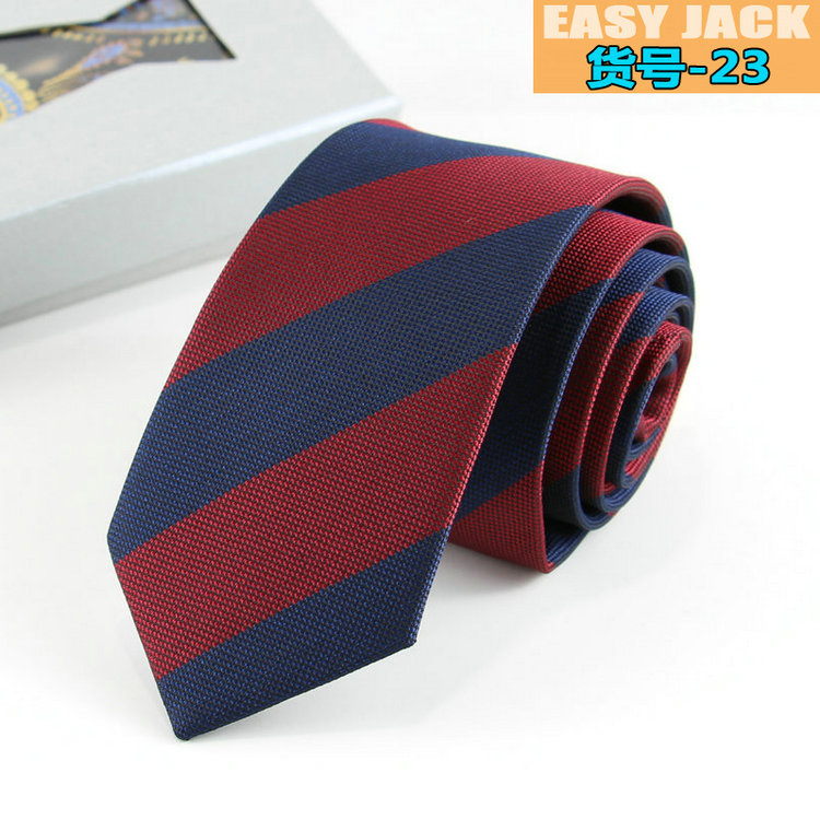 Picture of Men's tie Korean narrow fashion Wedding groom best man casual tie 6cm business professional collar fittest wholesale