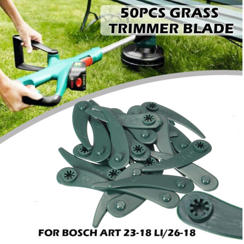 Picture of Household lawn mower plastic blade ABS mowing blade color plastic blade for Bosch lawn mower