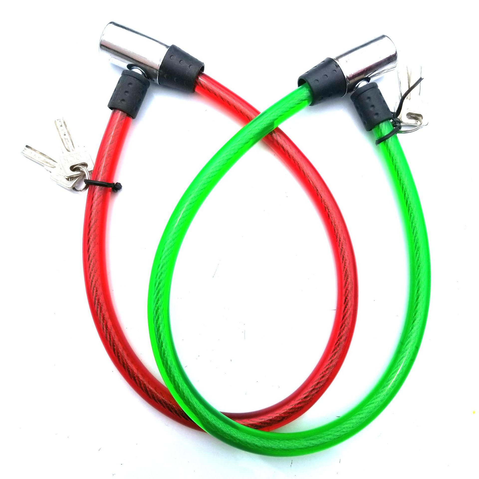 Picture of Wholesale ring key lock bicycle anti-theft lock bicycle cable lock hardware tools anti-theft lock