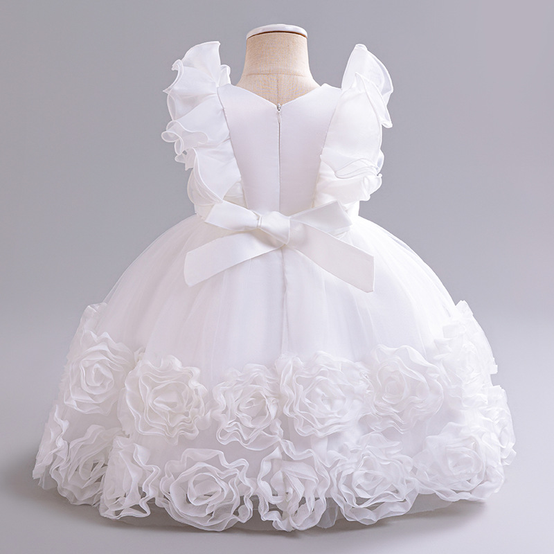 Picture of Children's dress Princess dress cross-border Girl's mesh pettiskirt piano performance dress birthday party dress