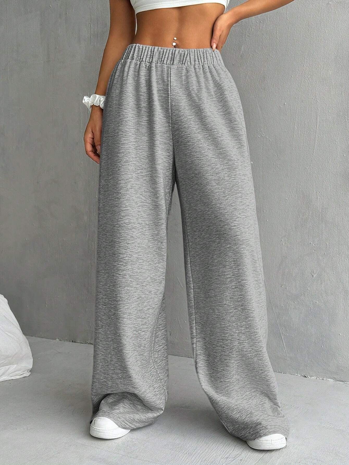 Cross-Border European and American Export Women's Clothing 2025 Amazon Ebay Aliexpress Summer Thin Loose Casual Sports Pants