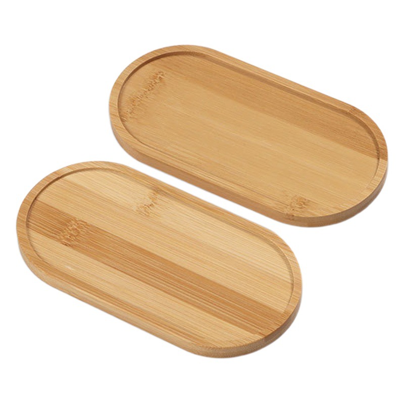 Japanese Style Bamboo Tray Round Wooden Plate Dinner Plate Bamboo Tea Tray Restaurant Hotel Wooden Fruit Tray Teapot Tray