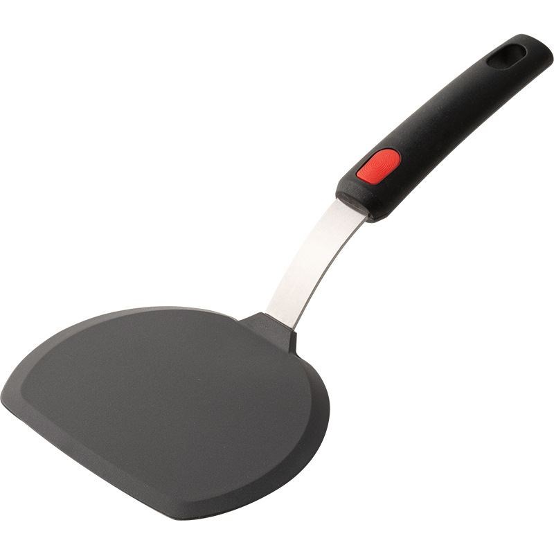 Picture of Stainless Steel Handle Silicone Cooking Shovel 5 Piece Set Kitchen High Temperature Resistant Silicone Frying Shovel Household Teppanyaki Cooking Shovel