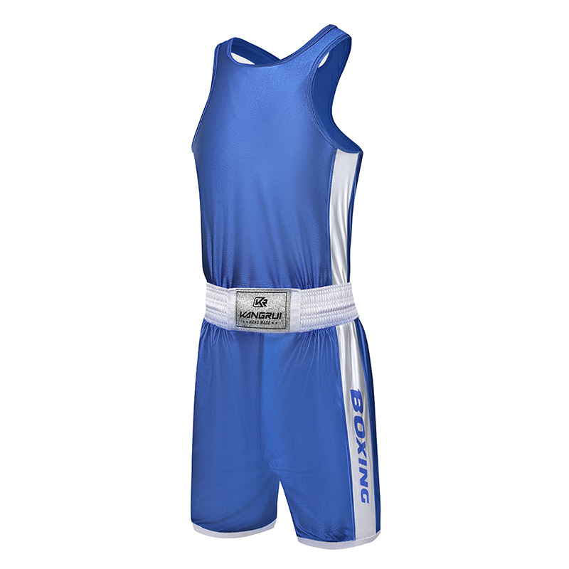 Picture of Kang Rui Boxing Suit Sanda Suit Boxing Suit suit Sanda Boxing Muay Thai Practice Suit Factory Wholesale