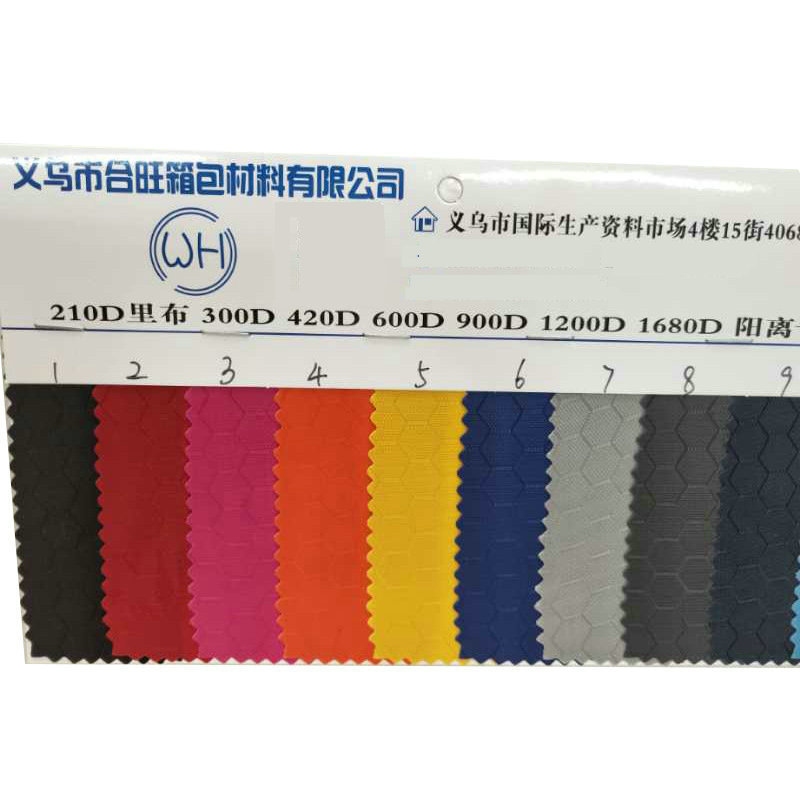 Big football pattern Oxford cloth luggage fabric Oxford leather 420d football pattern pvc manufacturers in stock wholesale