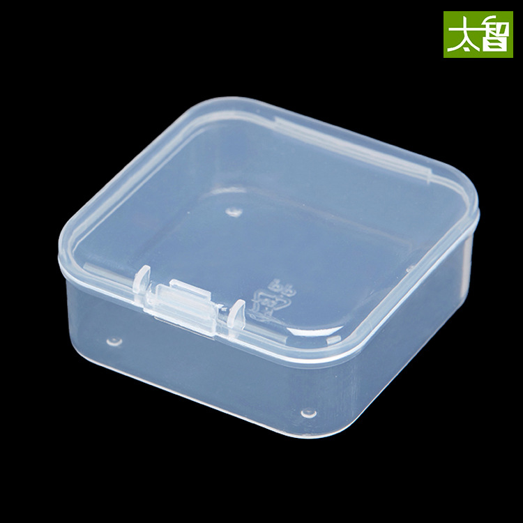 New Parts Box Accessories Box Fit Box Storage Box Screw Small Box Square Plastic Box Transparent Box Sample Box