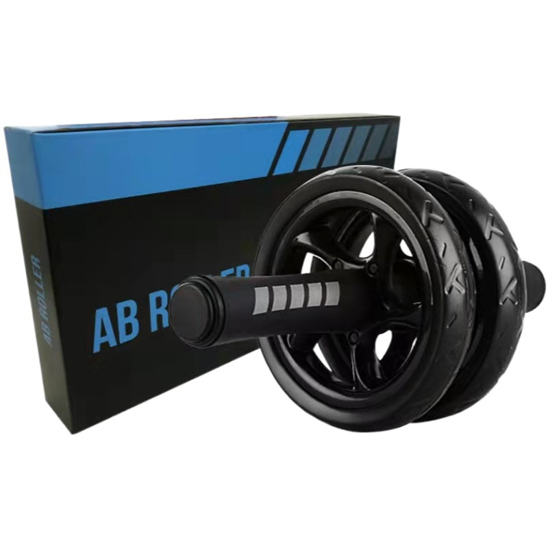 Abdominal Giant Wheel Rebound Wheel Abdominal Muscle Reduction Wheel Beginner Female Indoor Fitness Equipment Double Wheel Abdominal Wheel Male Shaping