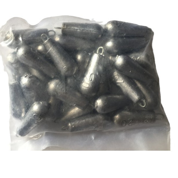 Picture of Fish pendant with nose water drop fish pendant lead pendant 10 20 30 40 50 60 70 80 90 100 1kg 1 pack