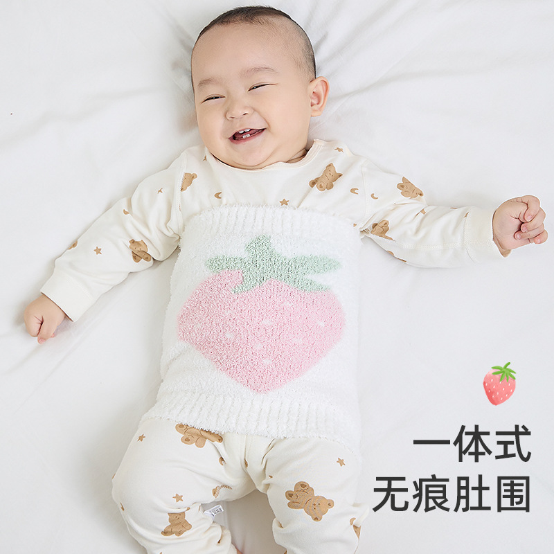 Picture of Baby Cute Belly Protecting Belly Ware Newborn Baby Belly Ware Baby Soft Children Belly Protecting Belly Ware in Autumn and Winter