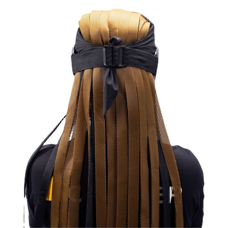 Cyberpunk Tactical Dirty Braid Hood Mask Outdoor Riding Wig COSPLAY Funny Hat Tide Hood CNSQB