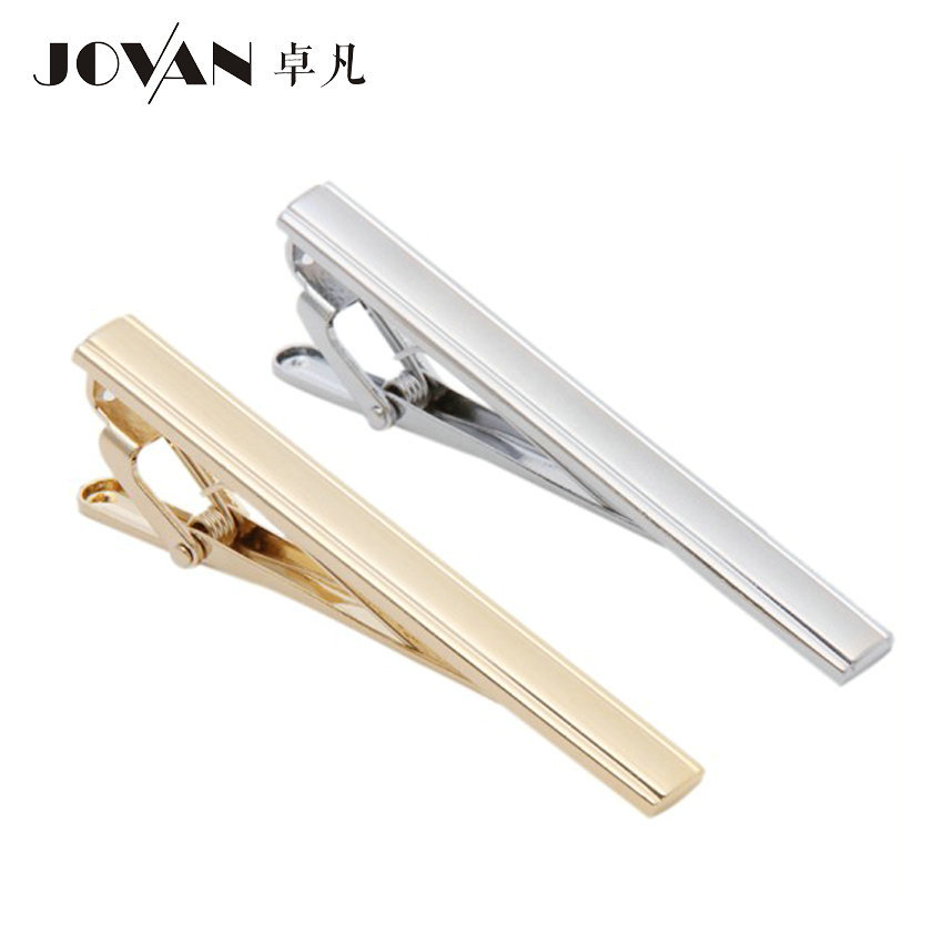 Picture of [Cross-border Explosions] Men's Gold and Silver Business Tie Clip Accessories Tie Clip Wholesale Factory JOVAN