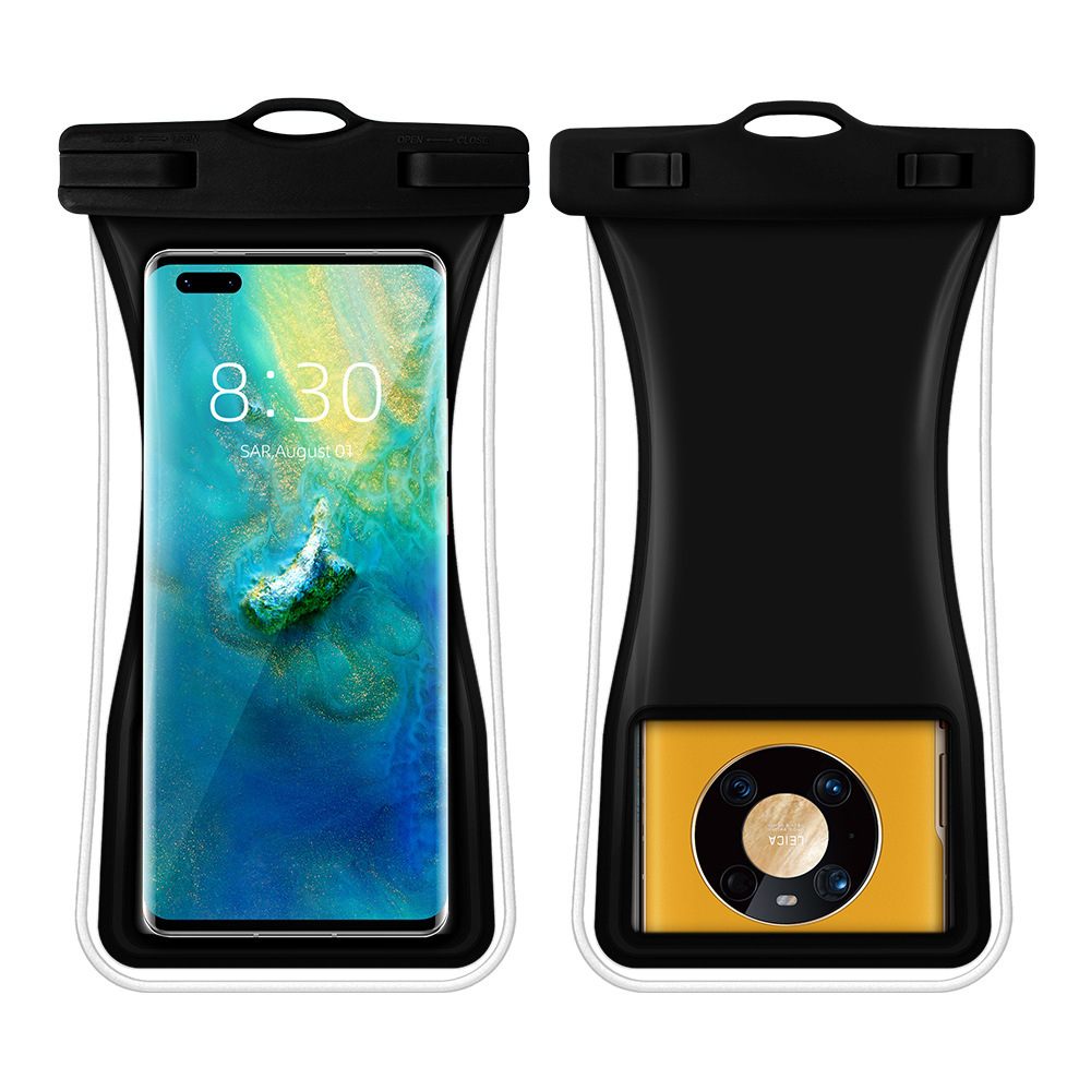 Picture of Small waist mobile phone waterproof bag touch screen diving drift bag hot spring transparent airbag mobile phone waterproof bag wholesale