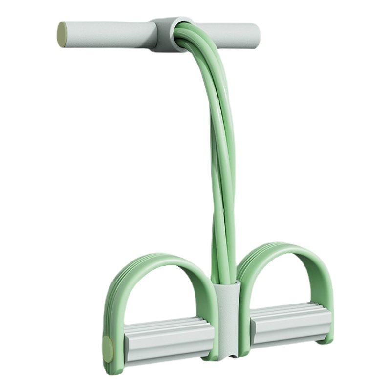Picture of Pedal puller multi-function sit-up auxiliary home fitness belly arm pedal tube 6 pull rope