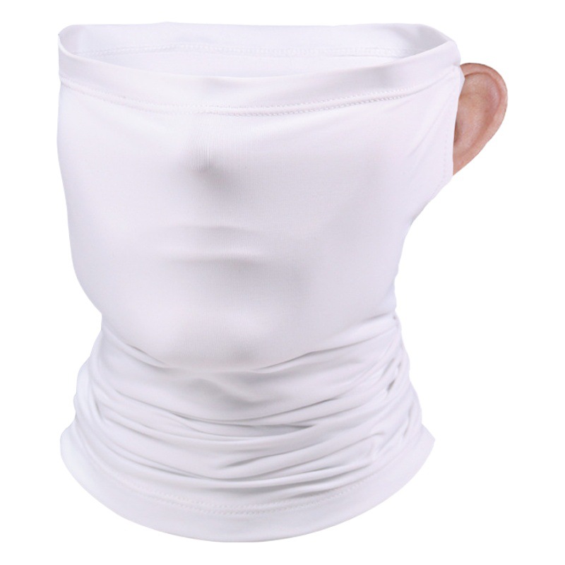 Ice Silk Sunscreen Magic Headscarf Men's Summer Riding Mask Neck Sleeve Ice Cool Mask Women's Function Wearing LOGO Can be Fixed