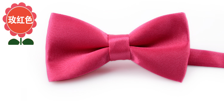 Picture of Factory direct solid color children's bow tie boys and girls Baby double bow kindergarten performance candy color wholesale