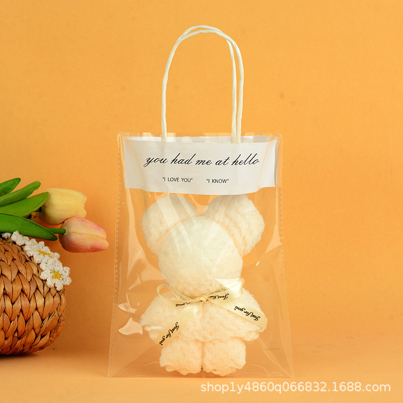 Picture of Pineapple towel bear shape shop supplies wedding gift Festival activities birthday opening small gifts wholesale