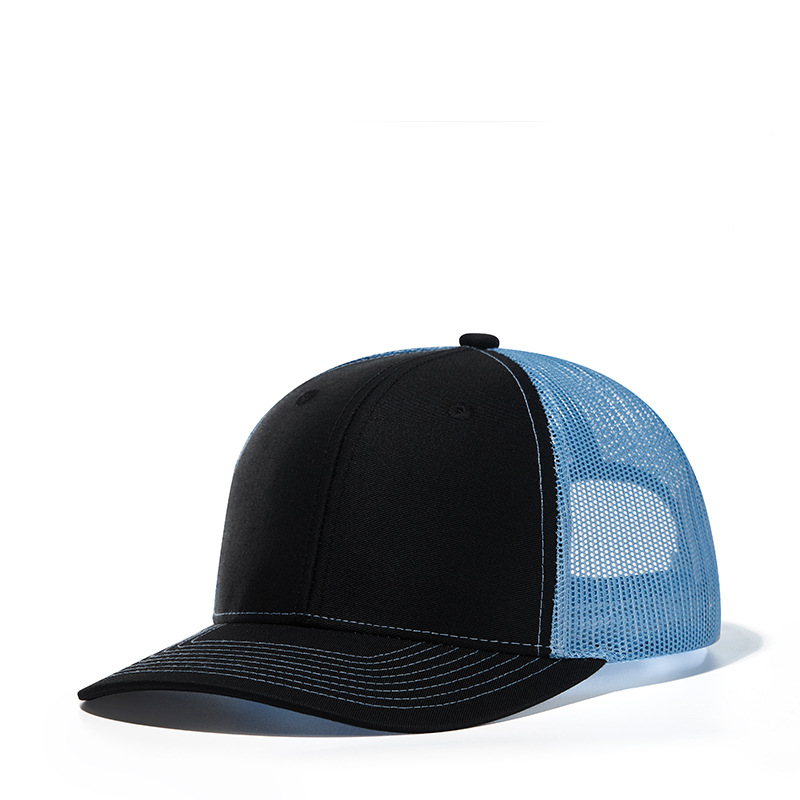 Picture of Wish Micro Bend Hat Rim Truck Hat Men's Outdoor Sun Shading Net Hat Mountaineering Fishing Truck Drivers Hat