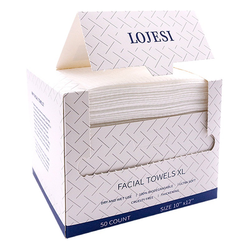 Picture of Amazon Cross-border Boxed Face Wash Disposable Face Wash Towel Cleaning Cotton Soft Towel Thickened Soft Towel Face Wash Towel