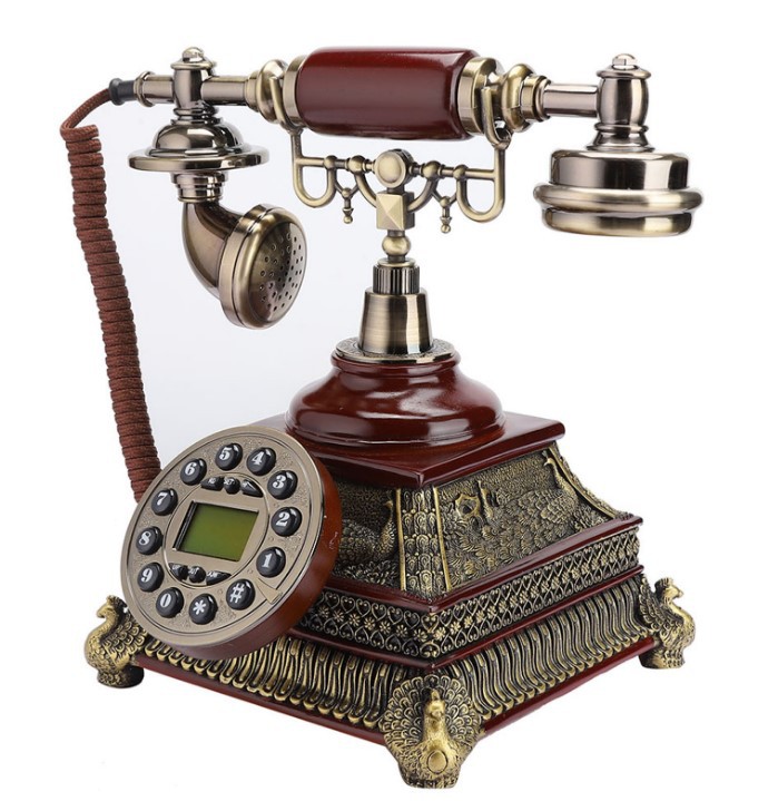 Retro telephone foreign trade cross-border telephone antique landline European telephone Amazon e-commerce home phone