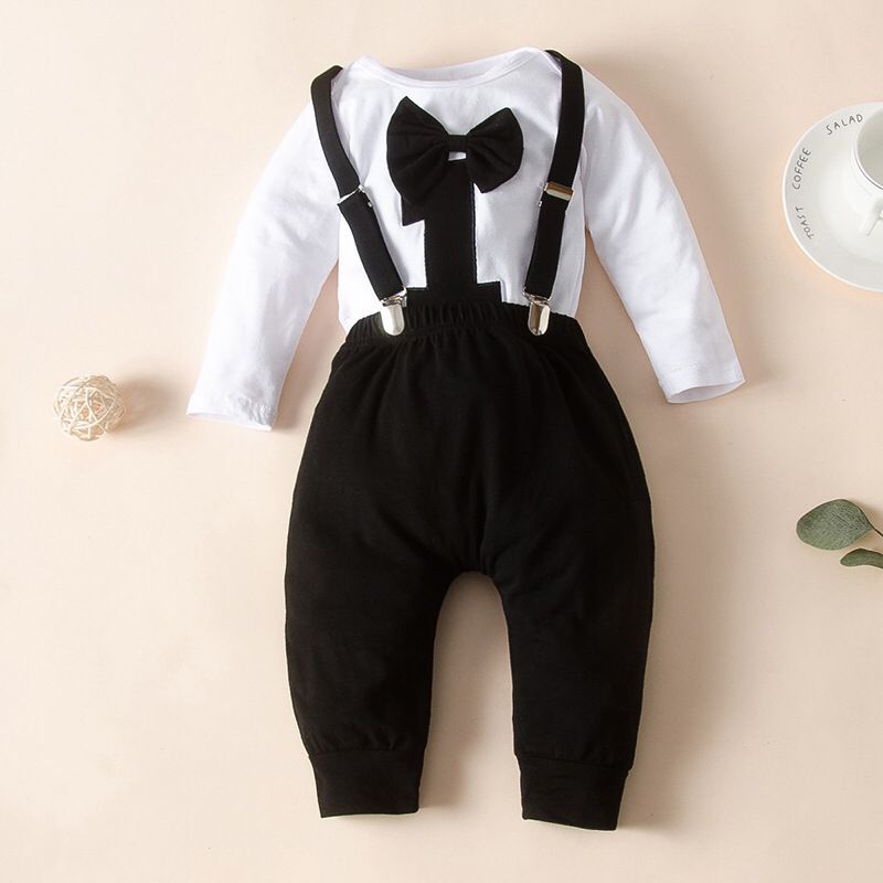 Picture of 2023 Amazon foreign-style baby and toddler foreign trade fashion trend Shin boy's suit British European and American fashion