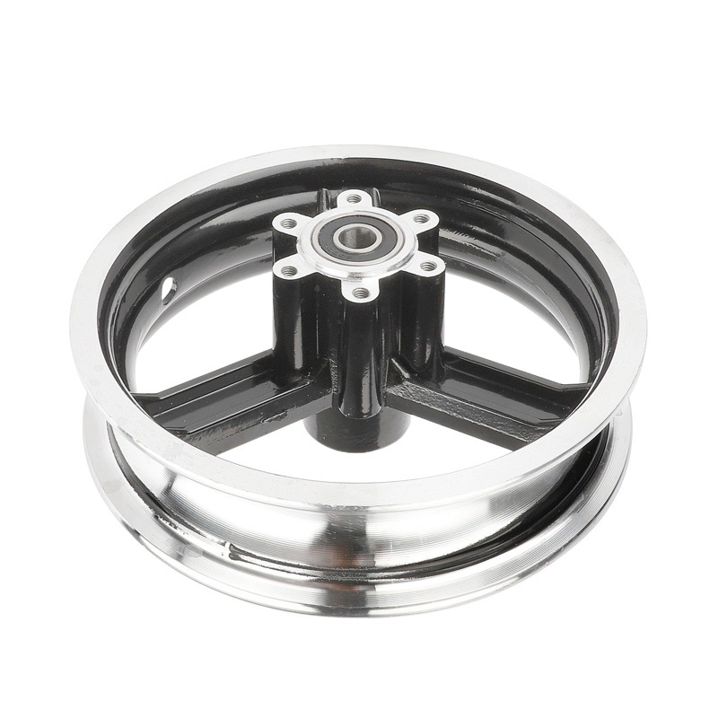 10 inch electric scooter front wheel hub 10*2.5 wheel rim KugooM4 Silopu 2.125 disc brake steel ring