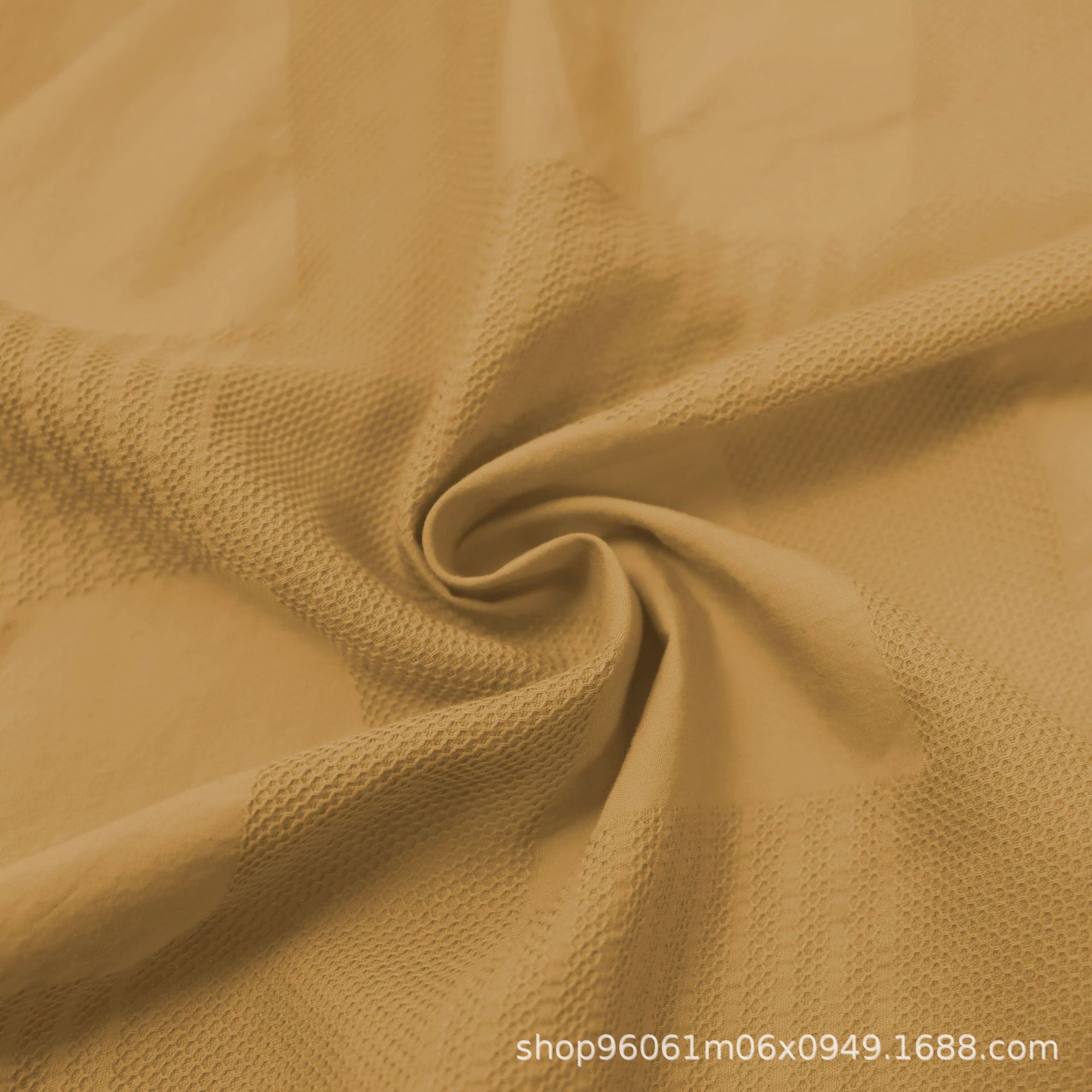 Picture of Combed Cotton Plain Large Check Jacquard Fabric for Clothing Dresses Shirts Designer Fabric Yarn-Dyed Three-Dimensional Jacquard