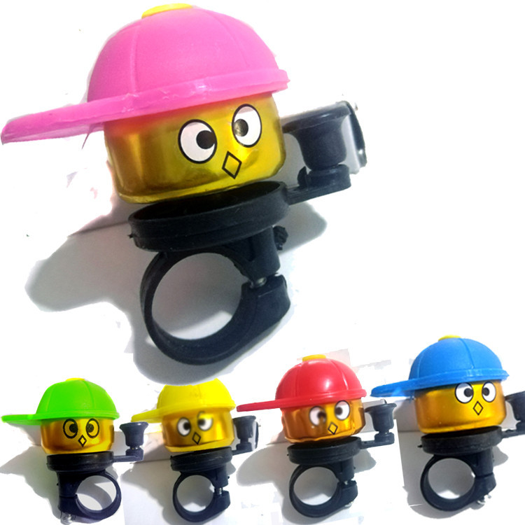 Bicycle Small Hat Bell Bicycle Bell Cute Bicycle Horn Loud and Crisp Mountain Bike Bell