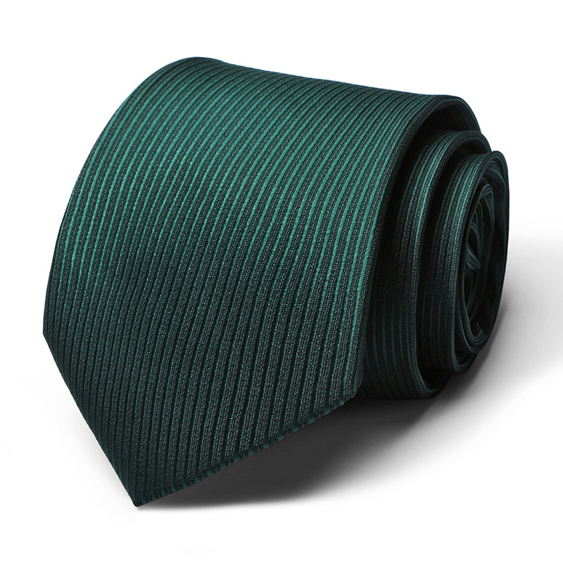 Picture of Tie spot tie polyester silk tie manufacturer 8cm business men's formal wear wedding studio tie